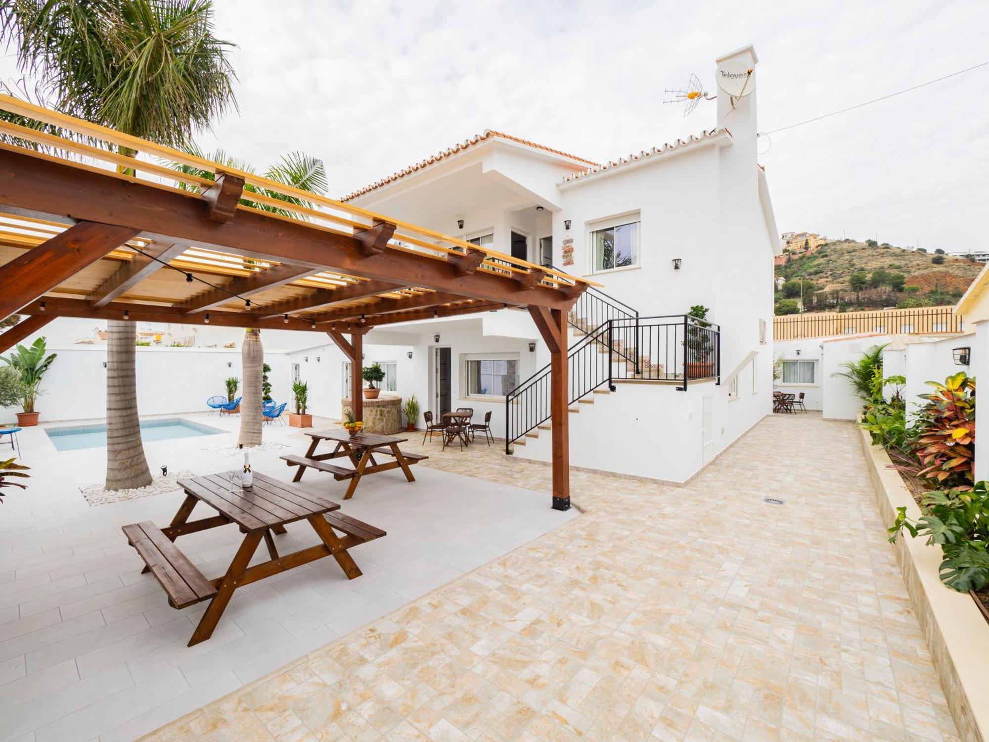 אפרטהוטל Rincón de la Victoria Complejo La Palapa מראה חיצוני תמונה